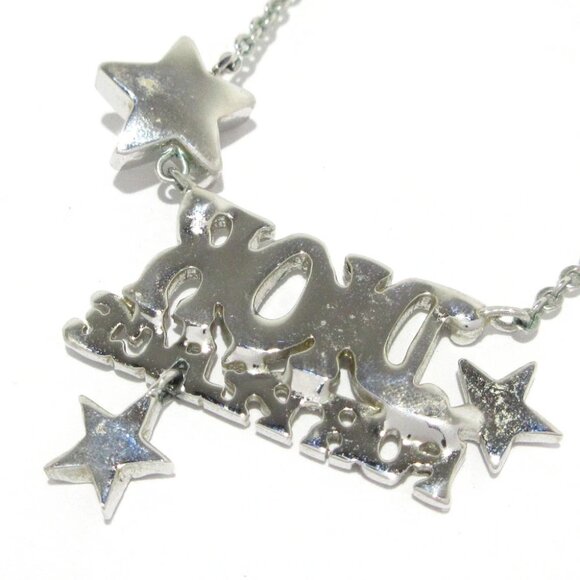 Auth DIOR/ChristianDior - Silver Hardware Rhinestones Necklace - Picture 6 of 8